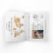 Wedding Destination Passport World Map tropical