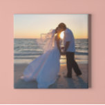 Wedding Destination Photo Canvas Print<br><div class="desc">A destination wedding or island honeymoon photo. 
Add your own personalised text to create a personal touch. 
If you have a landscape or portrait photo,  you can either crop your image ahead of time or use the dynamic crop feature right here in the system.</div>