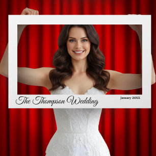 Wedding DIY Photo Booth Prop - Vintage Film Style  Acrylic Sign
