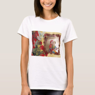 Wedding Doll Portrait Graphic Art Print T-Shirt