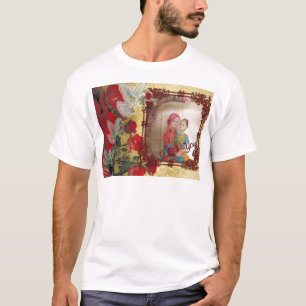 Wedding Doll Portrait Graphic Art Print T-Shirt