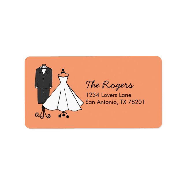 Wedding Doodles Label (Front)
