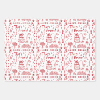 Wedding Doodles Wrapping Paper