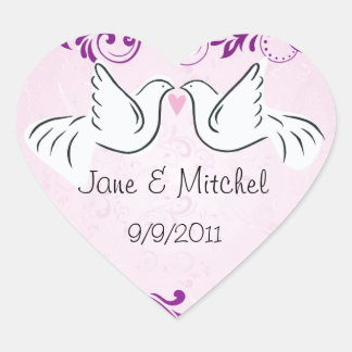 Wedding Dove Stickers
