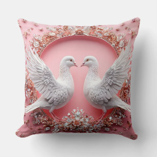 Wedding Doves Bridal Gift Wedding Cushion