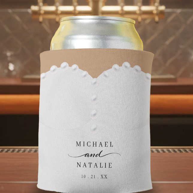 Wedding Dress Bride Can Cooler (Creator Uploaded)