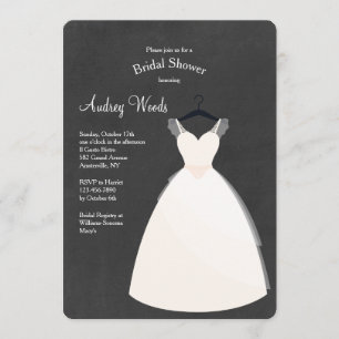 Wedding Dress Invitation