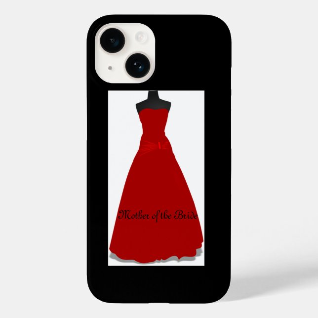 Wedding Dress Mother of the Bride Case-Mate iPhone Case (Back)