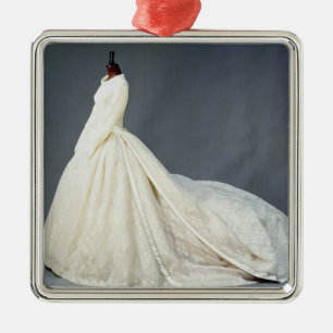Wedding dress of Katharine Worsley Metal Tree Decoration