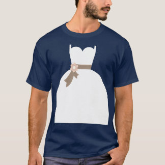 Wedding Dress Wedding Bachelorette Party 3 T-Shirt