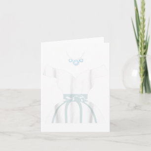 Wedding Dresses Bridal Showers Cute Graphic Funny Card