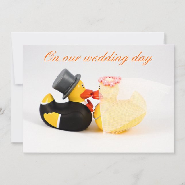 Wedding ducks (Front)