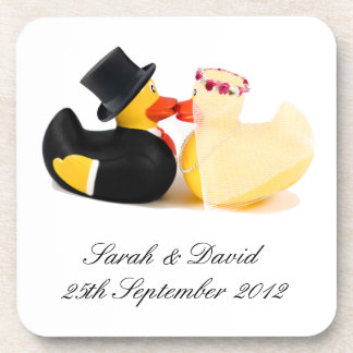 Wedding ducks 4 ...  coasters
