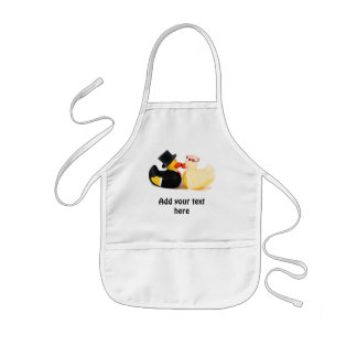 Wedding ducks 4 kids apron