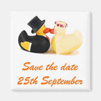 Wedding ducks 4 ... Magnet