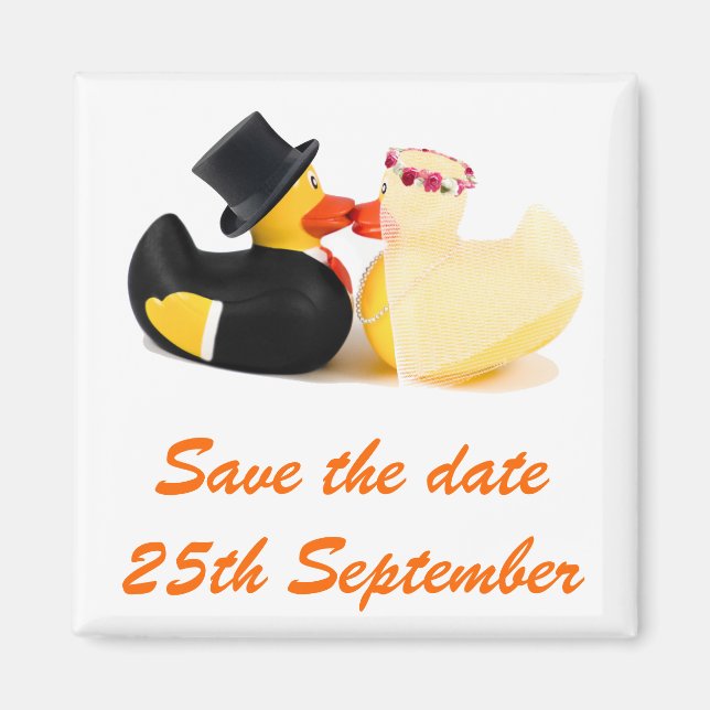Wedding ducks 4  ... Magnet (Front)