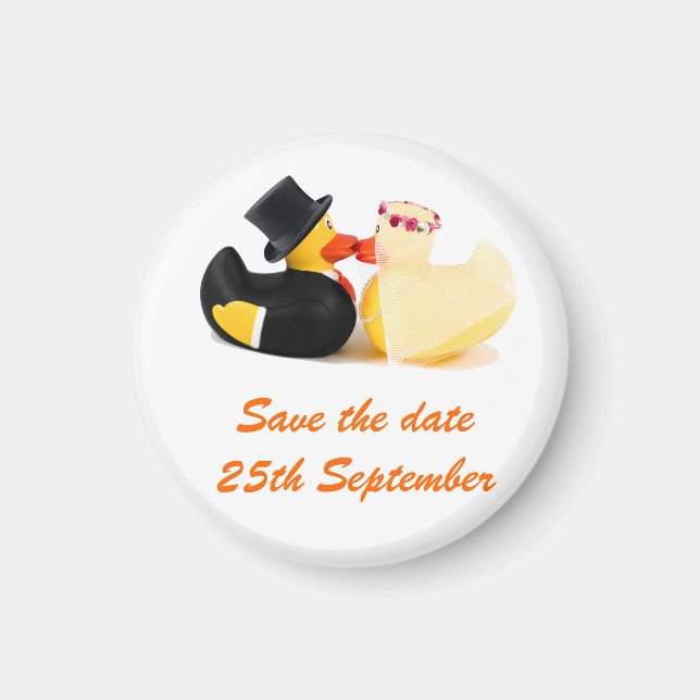 Wedding ducks 4 ... Magnet (Front)
