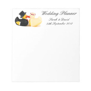 Wedding ducks 4 ... wedding planner notes