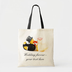 Wedding ducks ... favour bag