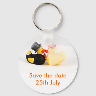 Wedding ducks ... keychain