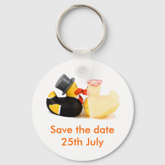 Wedding ducks ... keychain