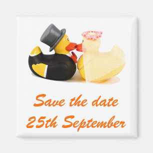 Wedding ducks ... Magnet