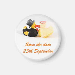 Wedding ducks ... Magnet