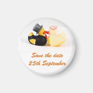 Wedding ducks ... Magnet