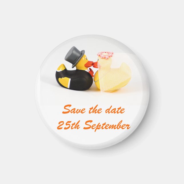 Wedding ducks ... Magnet (Front)