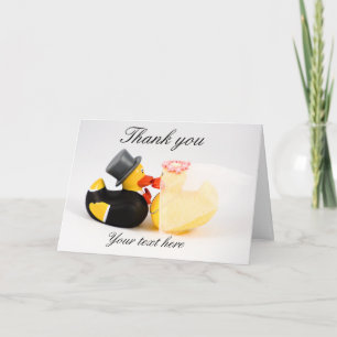 Wedding ducks ... Thank you card