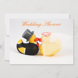 Wedding ducks - Wedding Shower Invitation