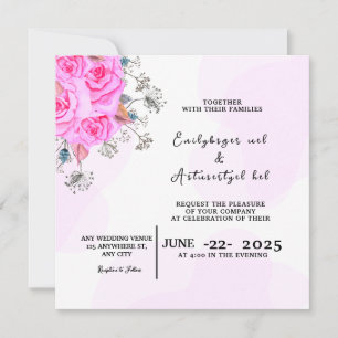 Wedding Elegant Card Invitation Card Design