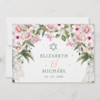 Wedding Elegant Jewish Chuppah Floral Foliage