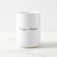 Wedding Elegant Minimalist Calligraphy Black White