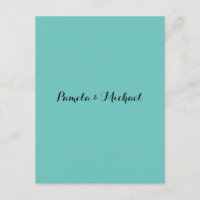 Wedding Elegant Minimalist Classical Blue