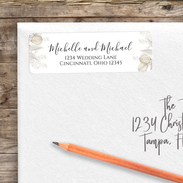 Wedding Elegant Watercolor Floral Sage Green (Wedding elegant sage green foliage calligraphy script. )