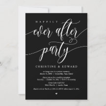 Wedding Elopement, Happily Ever After Party