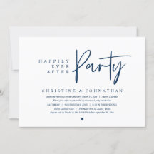 Wedding Elopement, Happily Ever After Party