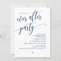 Wedding Elopement, Happily Ever After Party 