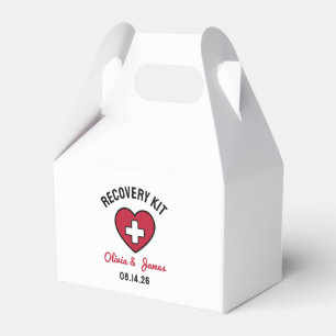 Wedding Emergency Survival Hangover Recovery Kit Favour Box