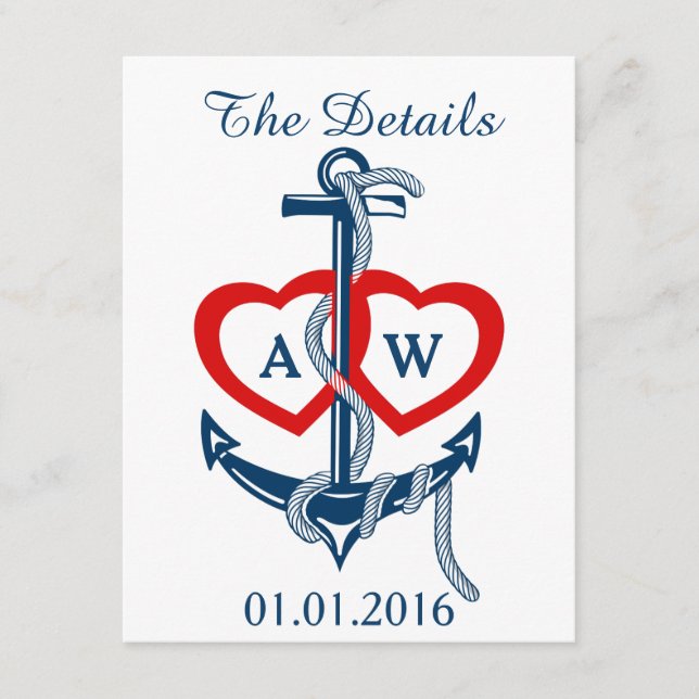 Wedding enclosure card Wedding information card (Front)