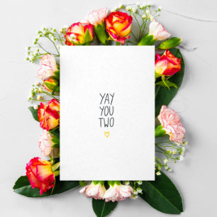 Wedding/Engagement  Card