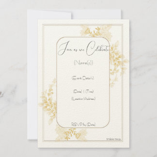 Wedding Engagement Invitation