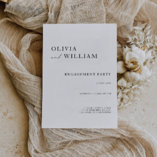 Wedding Engagement Party Invitation