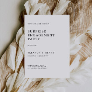 Wedding Engagement Party Invitation