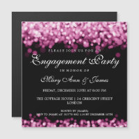 Wedding Engagement Party Pink Lights