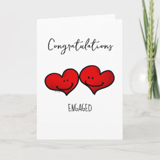 wedding engagement shower congratulations  card