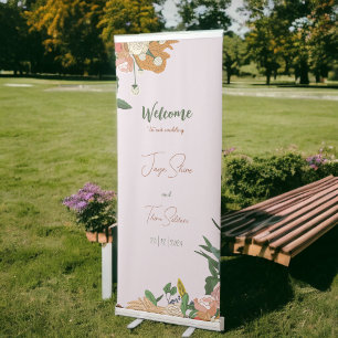Wedding Entrance Retractable Banner