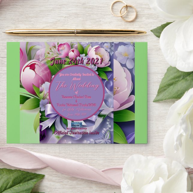 Wedding Env. 4h Violet(Horizon D)RFPMDesigns©️2024 Envelope (Wedding)