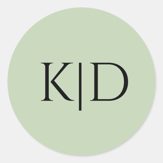 Wedding Envelope Seal | Bride and Groom (Front)